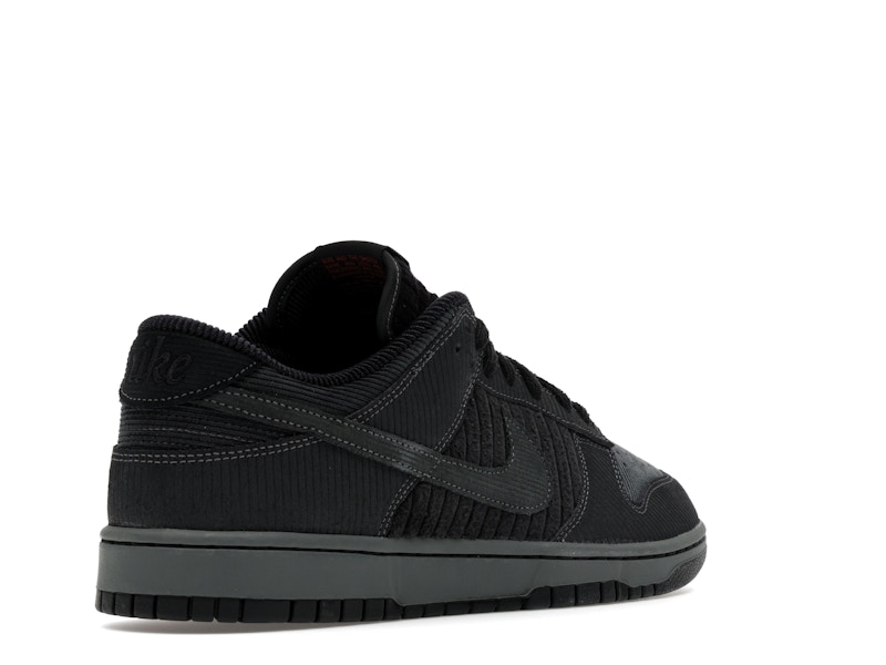 Nike Dunk Low Retro Premium Black Corduroy