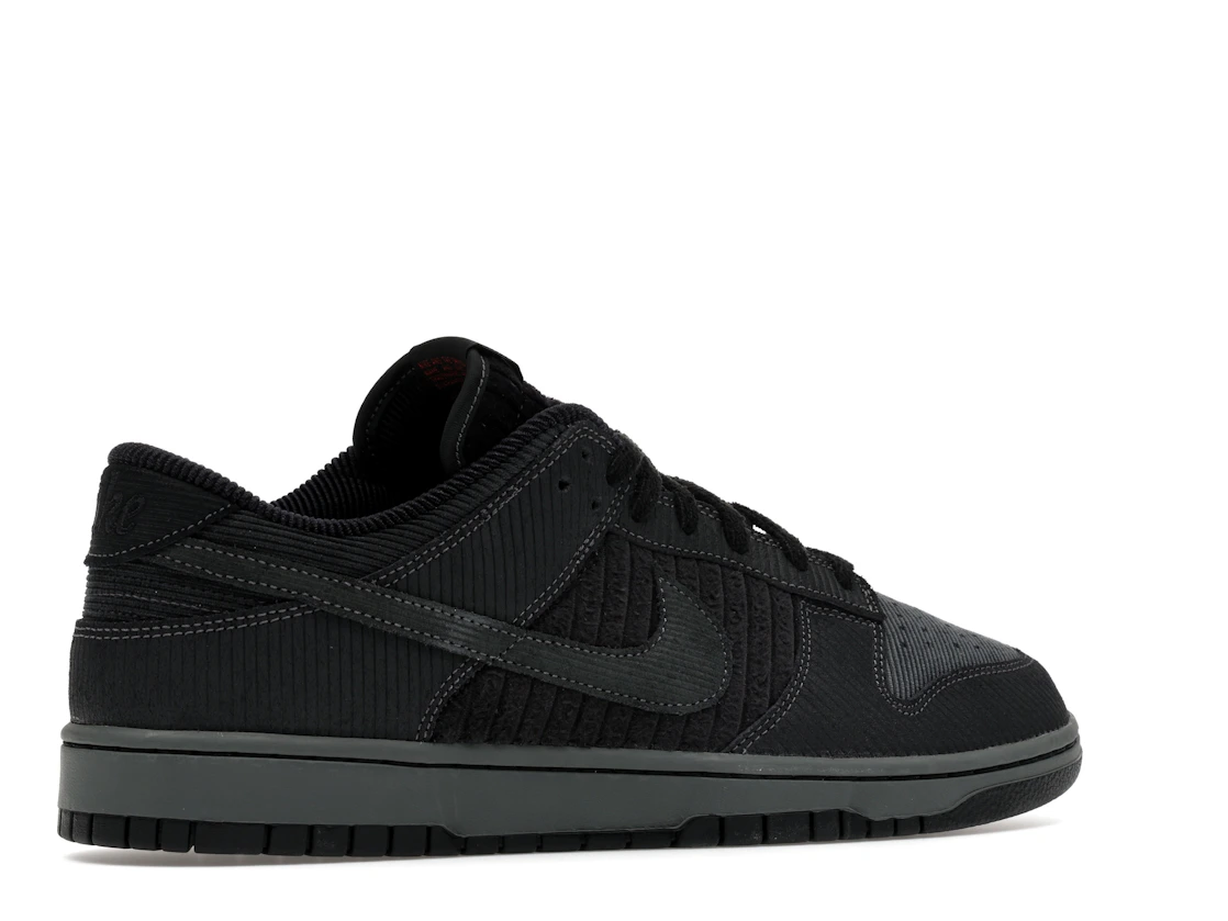 Nike Dunk Low Retro Premium Black Corduroy