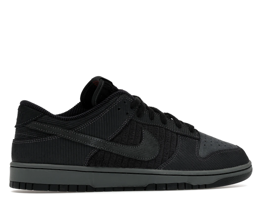 Nike Dunk Low Retro Premium Black Corduroy