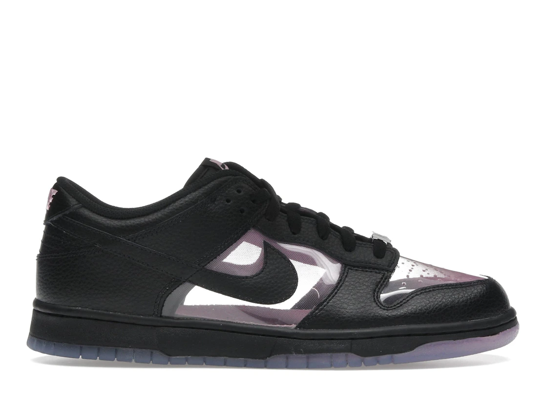 Nike Dunk Low Retro Transparent Black Pink Rise