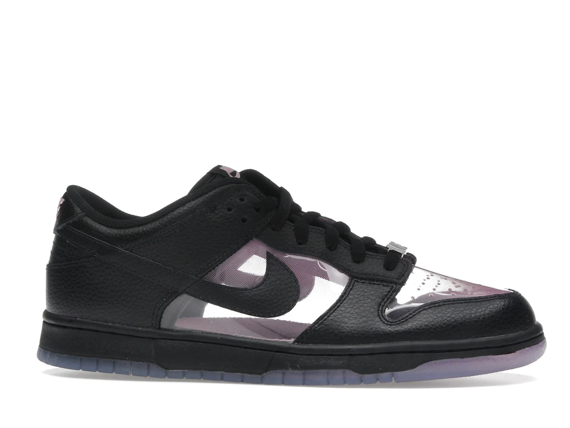 Nike Dunk Low Retro Transparent Black Pink Rise