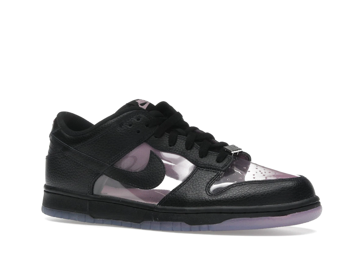 Nike Dunk Low Retro Transparent Black Pink Rise