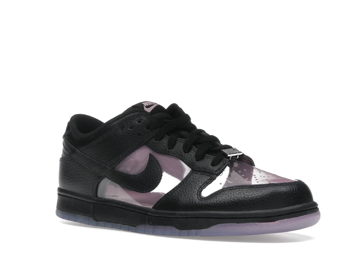 Nike Dunk Low Retro Transparent Black Pink Rise