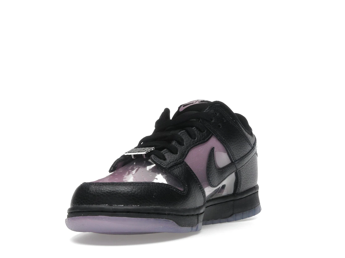 Nike Dunk Low Retro Transparent Black Pink Rise