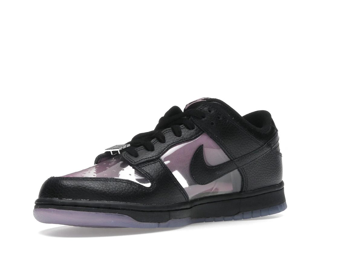 Nike Dunk Low Retro Transparent Black Pink Rise