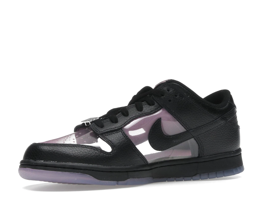 Nike Dunk Low Retro Transparent Black Pink Rise