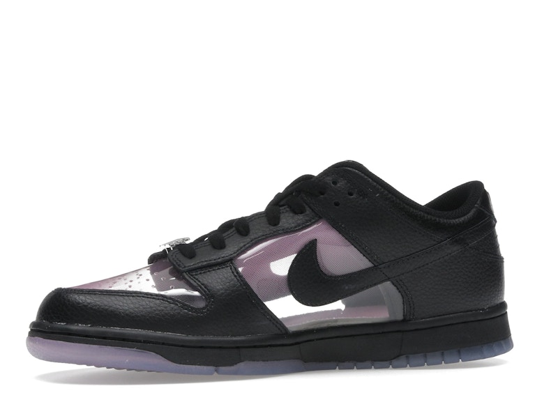 Nike Dunk Low Retro Transparent Black Pink Rise