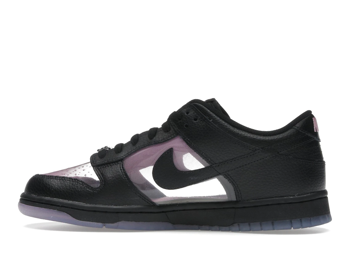 Nike Dunk Low Retro Transparent Black Pink Rise