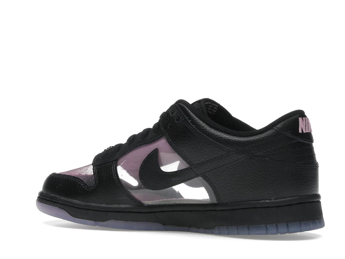 Nike Dunk Low Retro Transparent Black Pink Rise