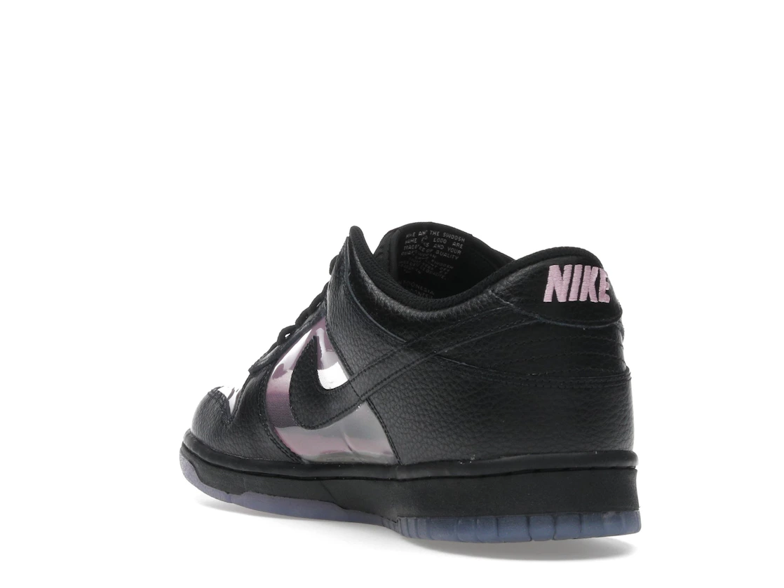 Nike Dunk Low Retro Transparent Black Pink Rise