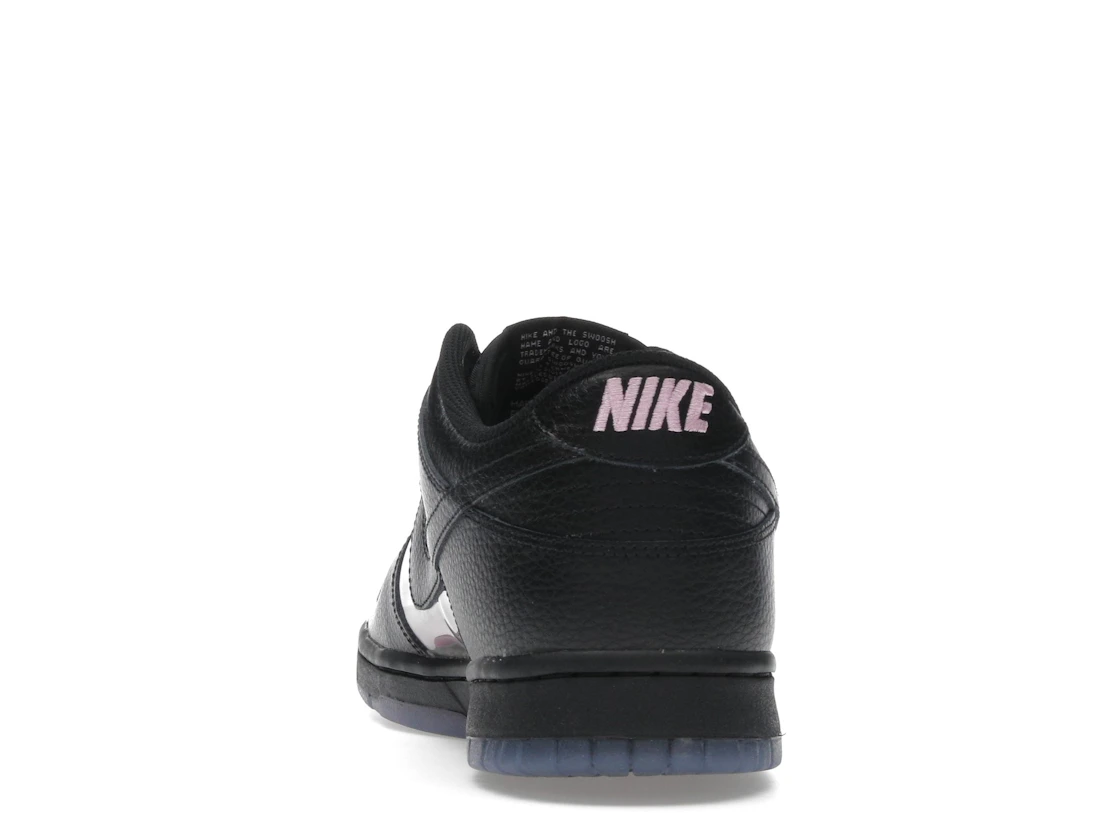 Nike Dunk Low Retro Transparent Black Pink Rise