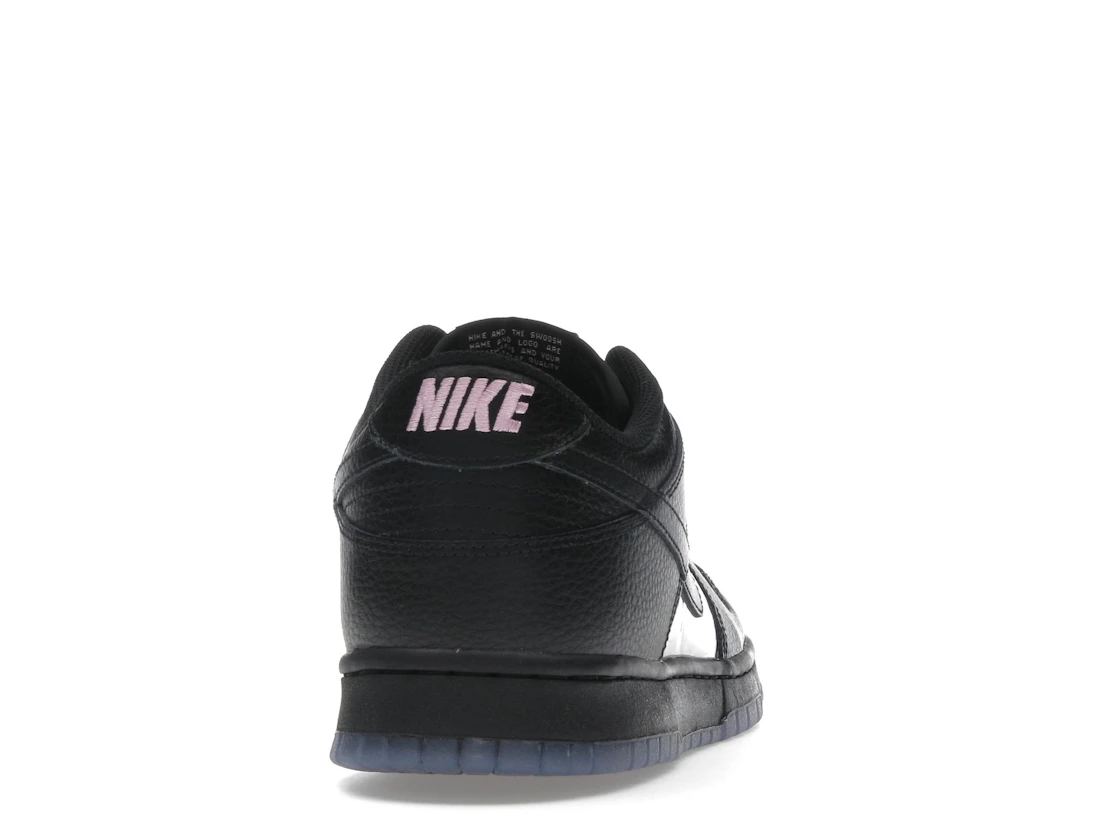 Nike Dunk Low Retro Transparent Black Pink Rise