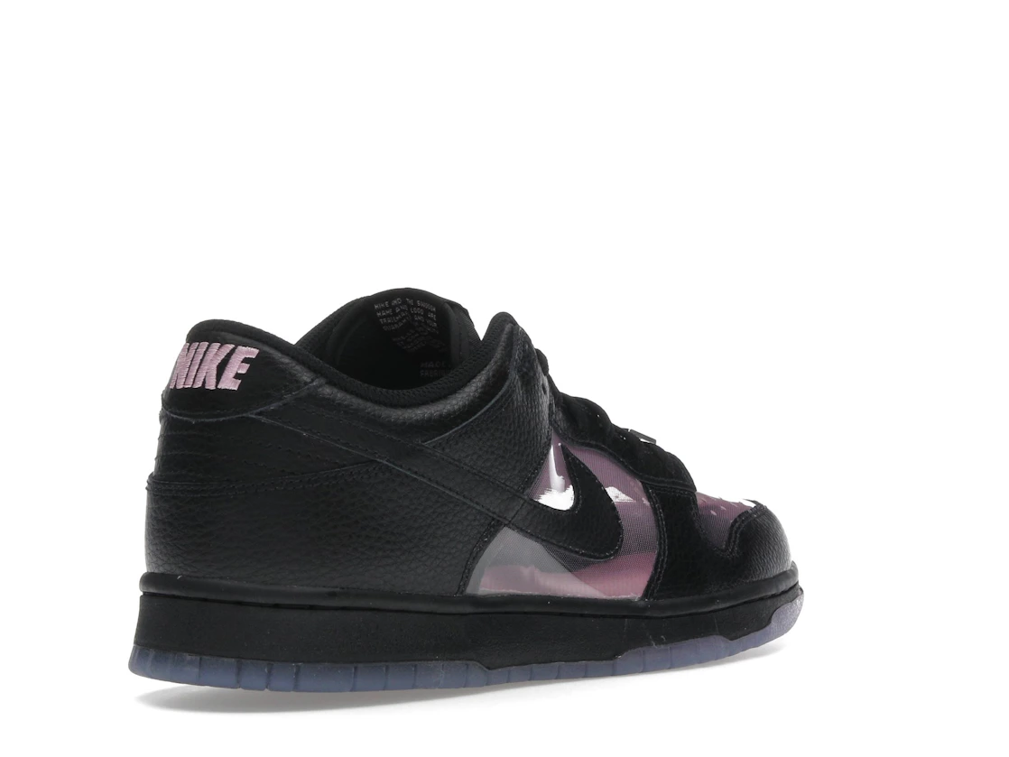 Nike Dunk Low Retro Transparent Black Pink Rise