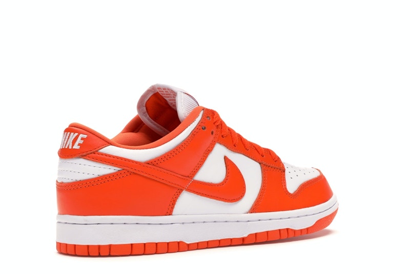 dunk low orange blaze stockx
