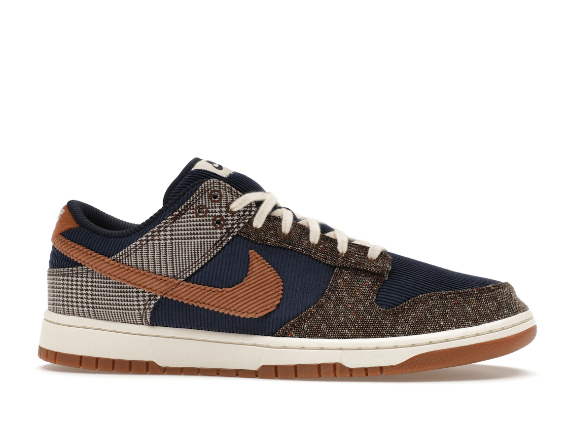 Nike Dunk Low Tweed Midnight Navy Corduroy