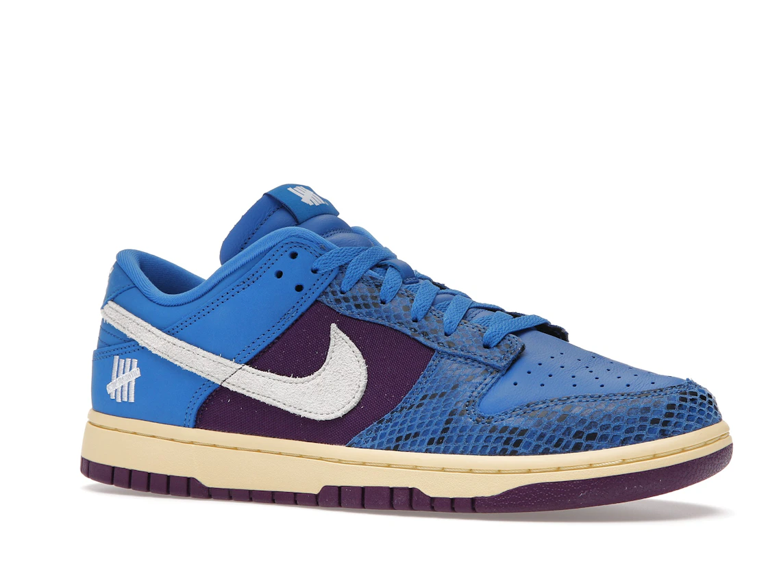 Nike Dunk Low Undefeated 5 On It Dunk vs. AF1