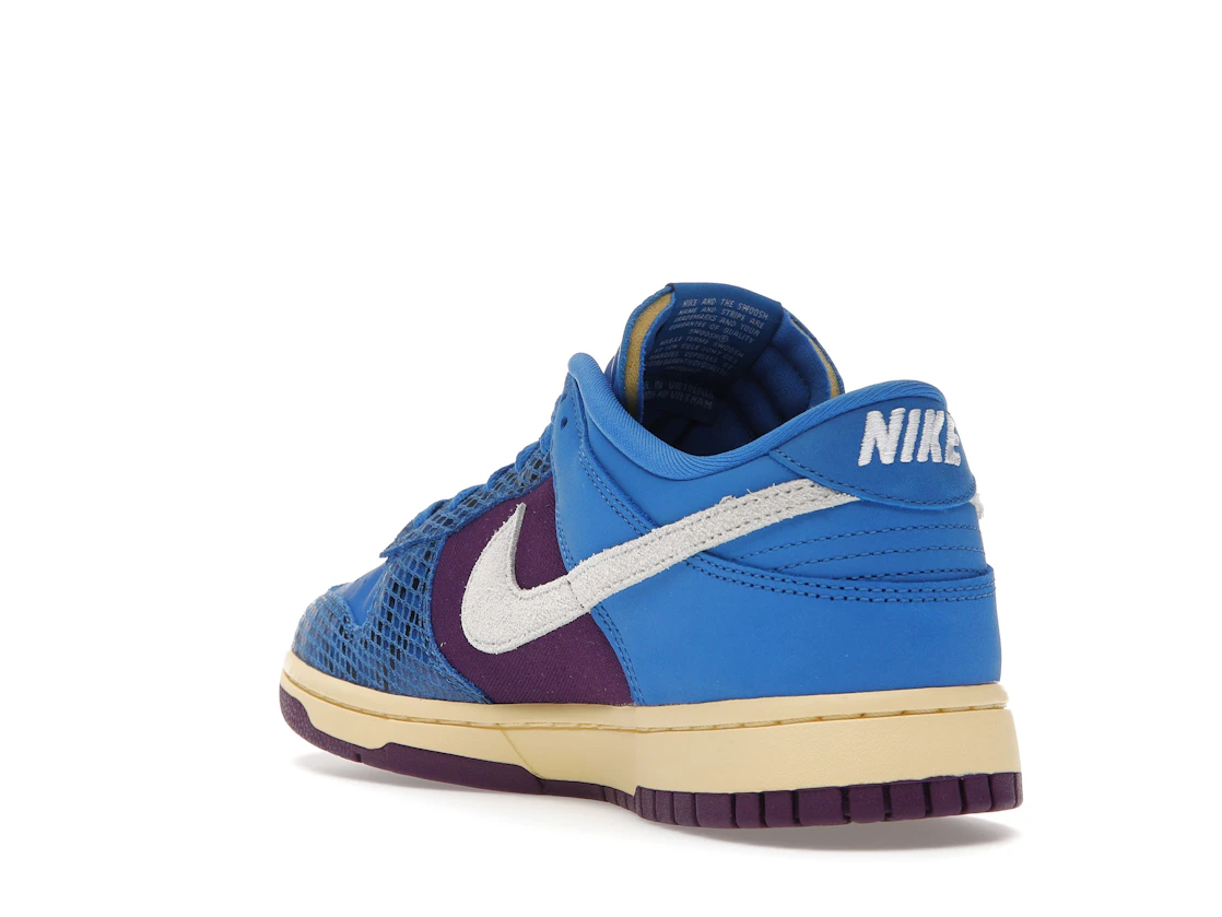 Nike Dunk Low Undefeated 5 On It Dunk vs. AF1