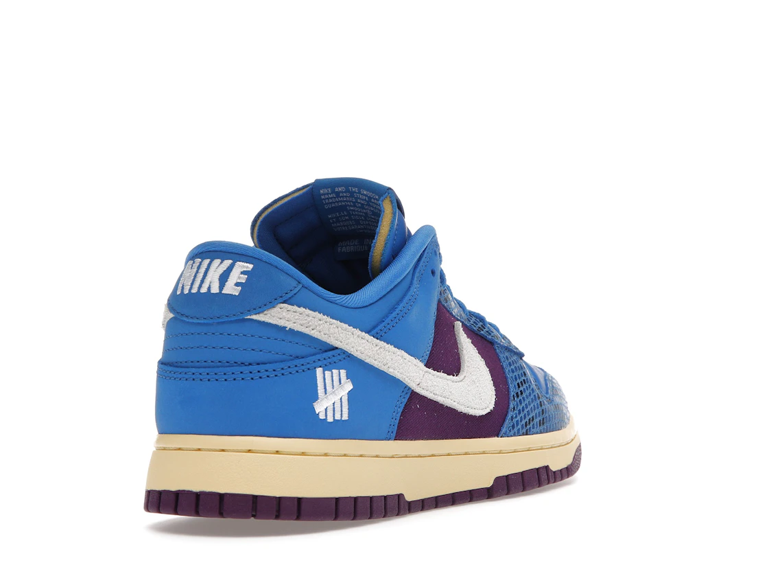 Nike Dunk Low Undefeated 5 On It Dunk vs. AF1