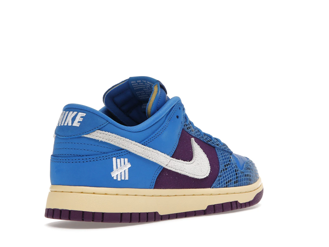 Nike Dunk Low Undefeated 5 On It Dunk vs. AF1