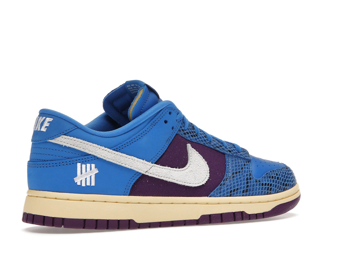 Nike Dunk Low Undefeated 5 On It Dunk vs. AF1