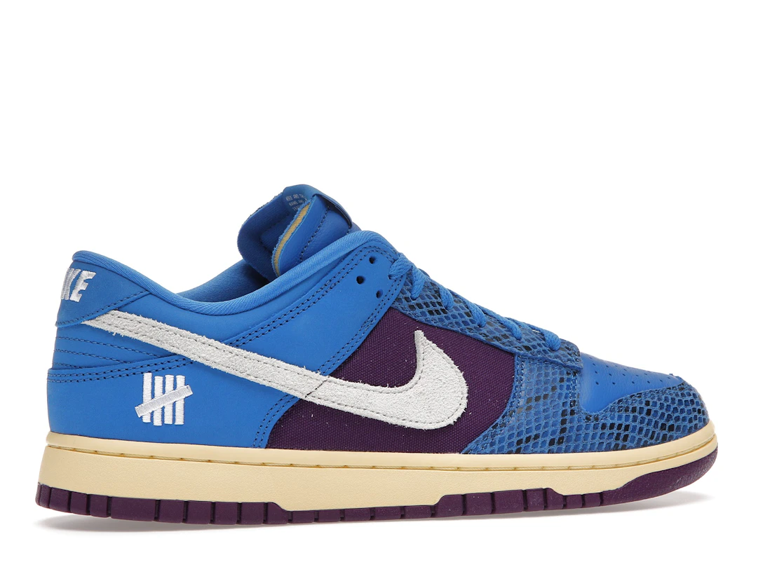 Nike Dunk Low Undefeated 5 On It Dunk vs. AF1