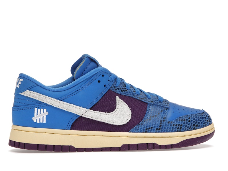 Nike Dunk Low Undefeated 5 On It Dunk vs. AF1