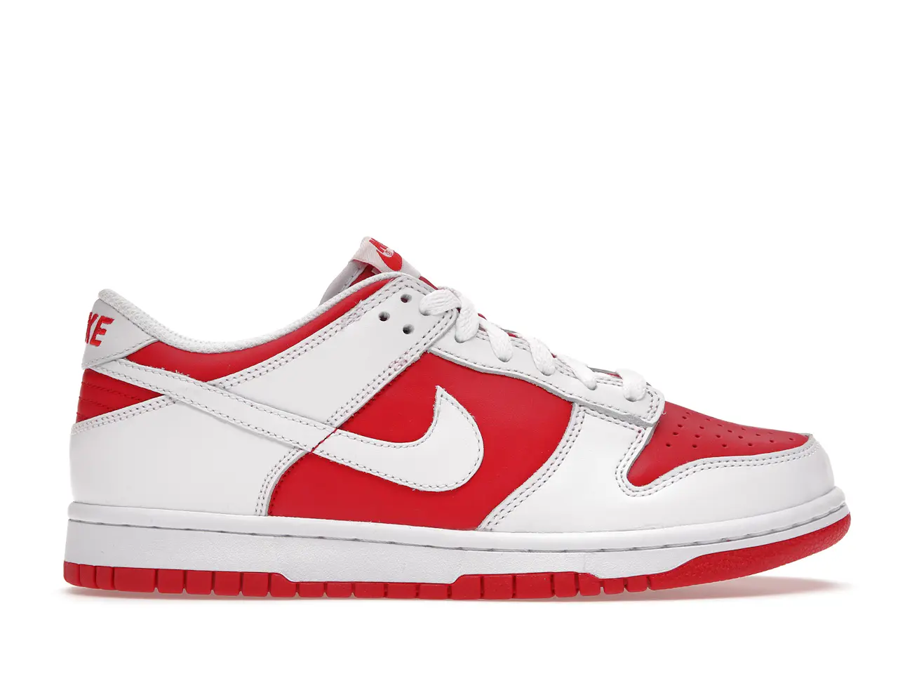 Nike Dunk Low Championship Red (2021) (GS) Kids' - CW1590-600 - US