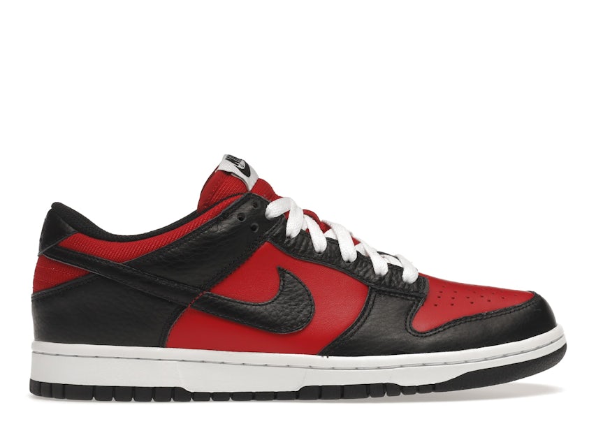 Nike SB Dunk Low Pro Shoes - Varsity Red / Black - White - Varsity Red