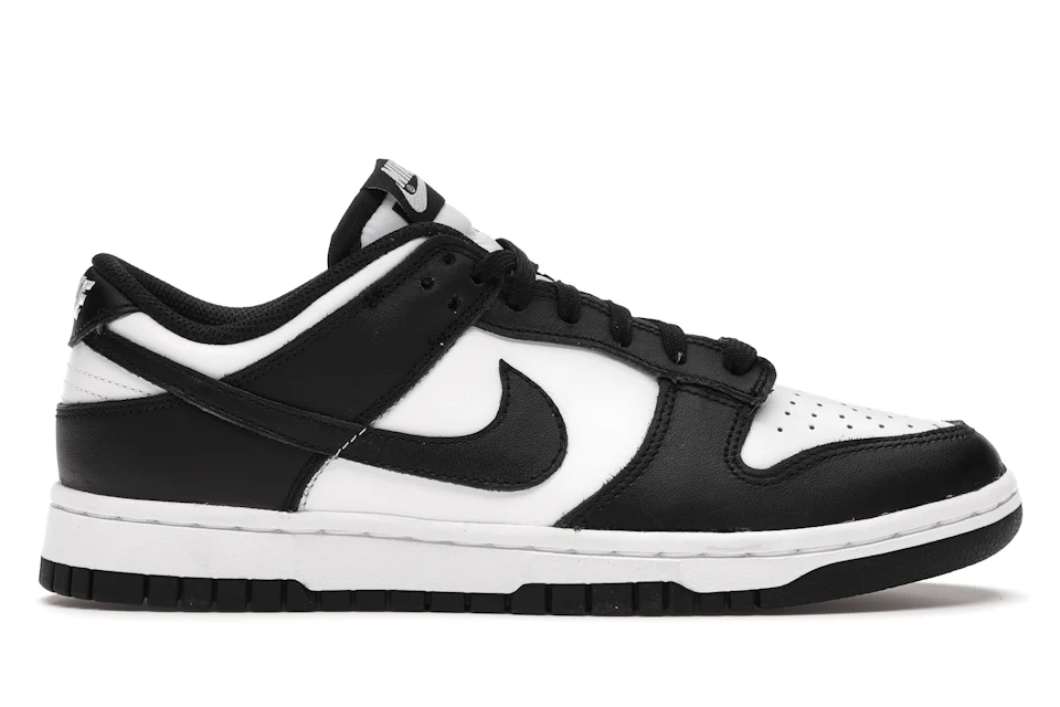 Nike Dunk niedrig Retro weiß schwarz Panda (Damen) 0