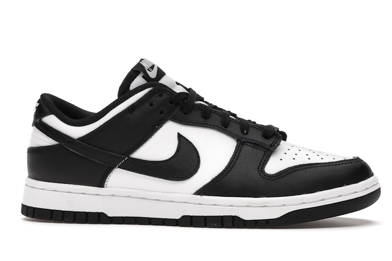 Dunk low black and white stockx clearance
