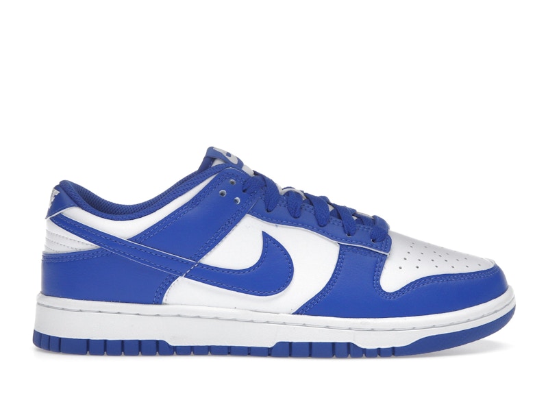 Nike Dunk Low White Hyper Royal (2025)