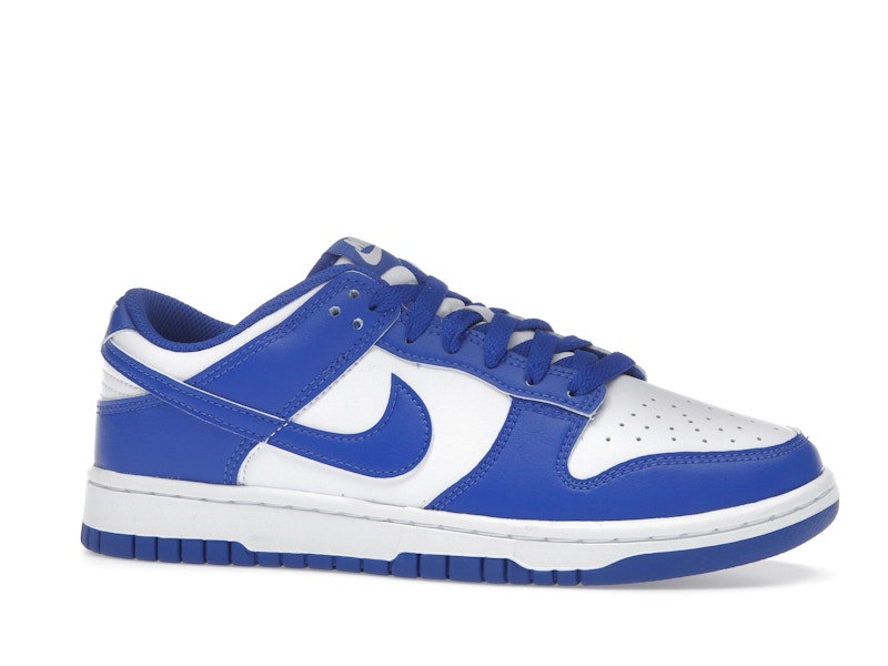 Nike Dunk Low White Hyper Royal (2025)