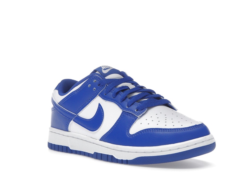 Nike Dunk Low White Hyper Royal (2025)