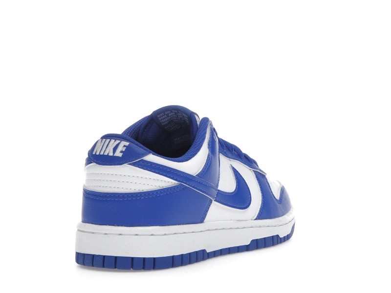 Nike Dunk Low White Hyper Royal (2025)