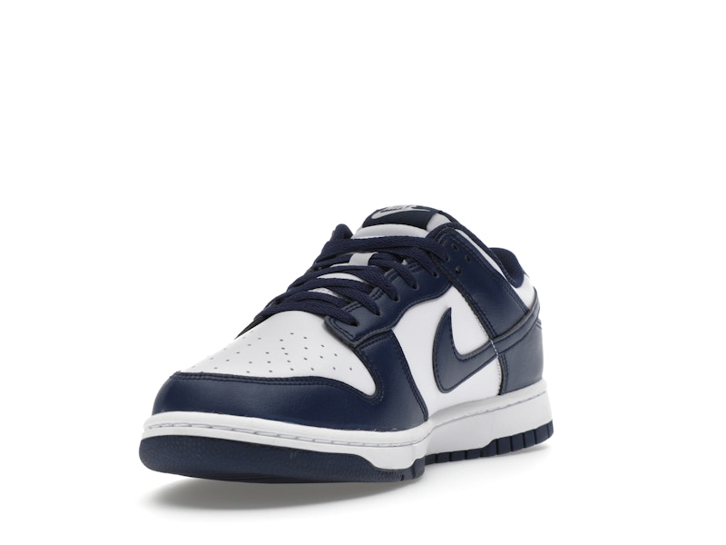 Nike Dunk Low White Midnight Navy