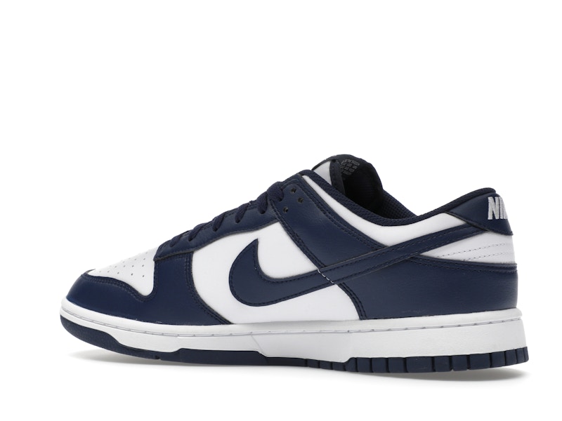 Nike Dunk Low White Midnight Navy