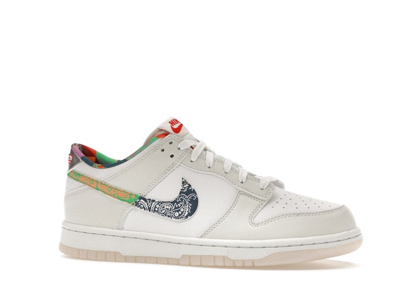 Nike Dunk Low White Multi-Color Paisley (GS)