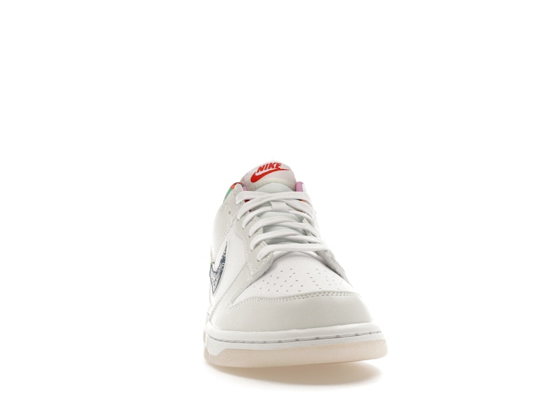 Nike Dunk Low White Multi-Color Paisley (GS)