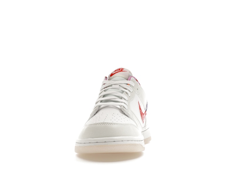 Nike Dunk Low White Multi-Color Paisley (GS)