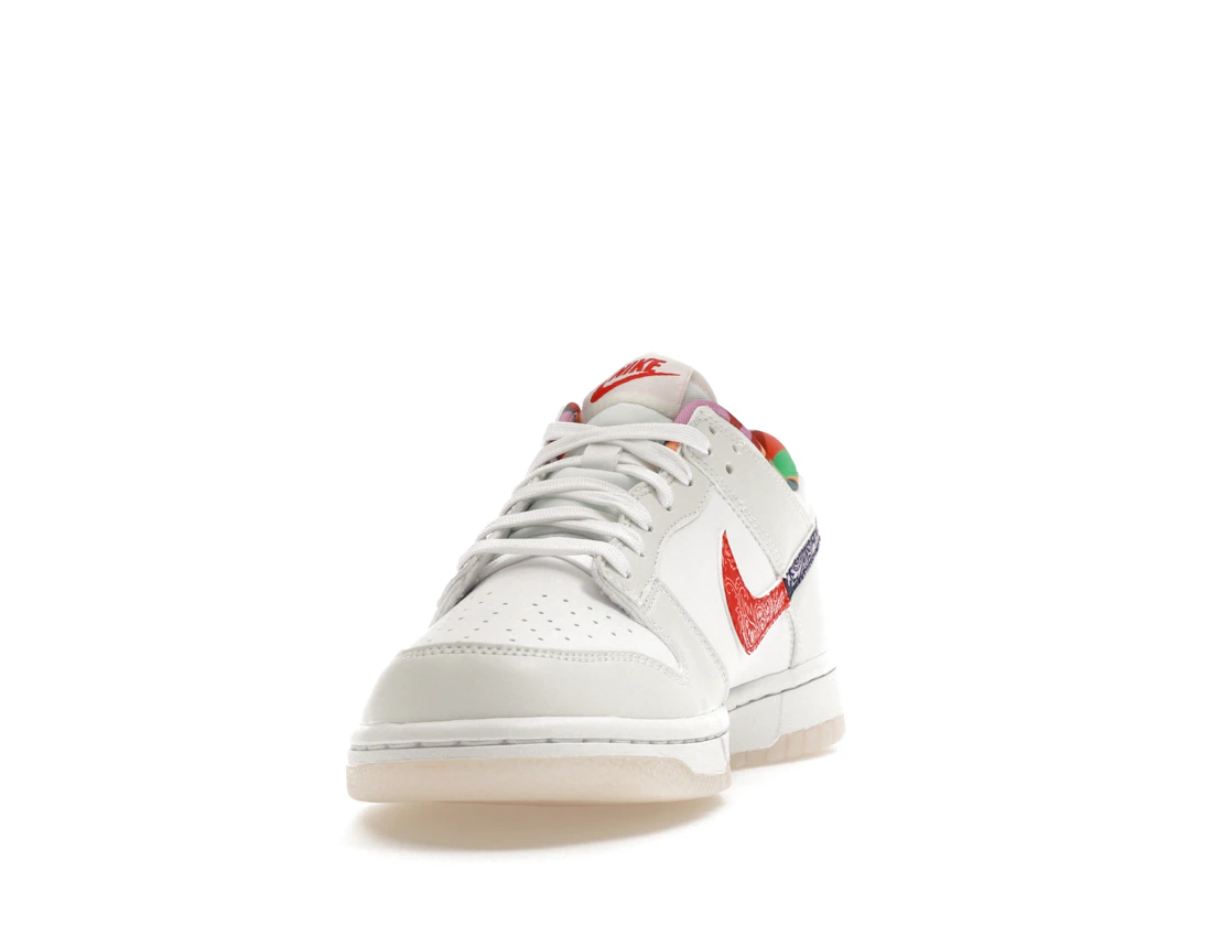 Nike Dunk Low White Multi-Color Paisley (GS)