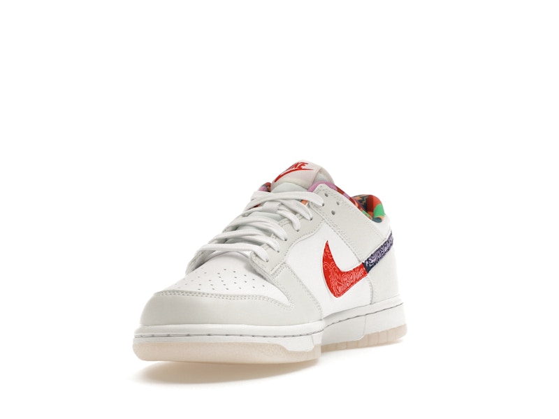 Nike Dunk Low White Multi-Color Paisley (GS)