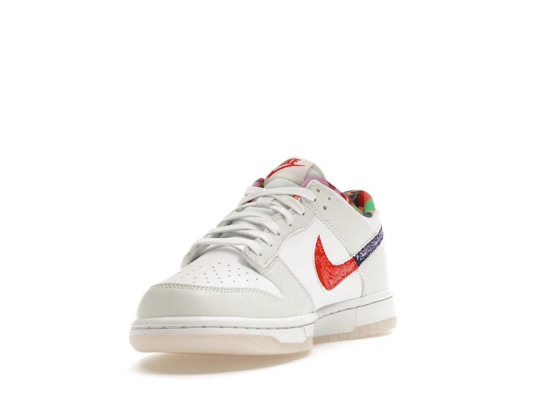 Nike Dunk Low White Multi-Color Paisley (GS)