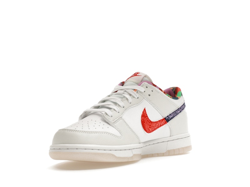 Nike Dunk Low White Multi-Color Paisley (GS)