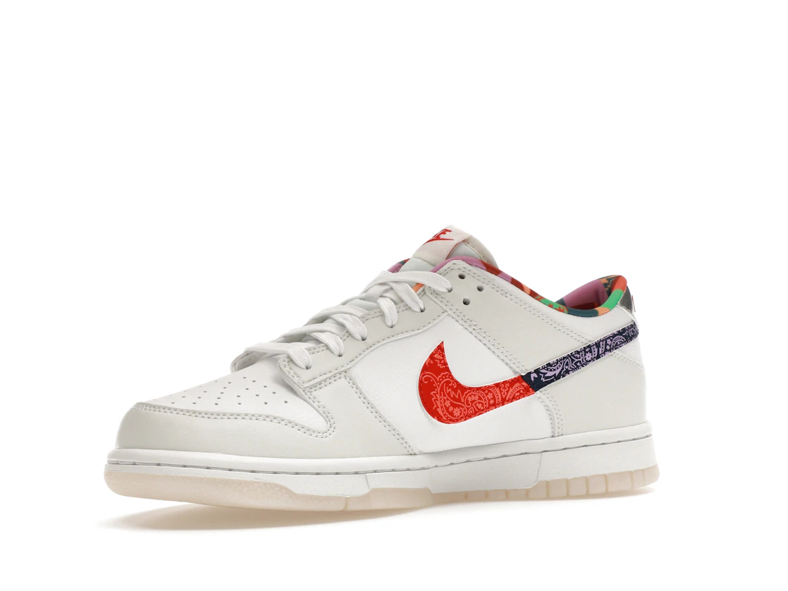 Nike Dunk Low White Multi-Color Paisley (GS)