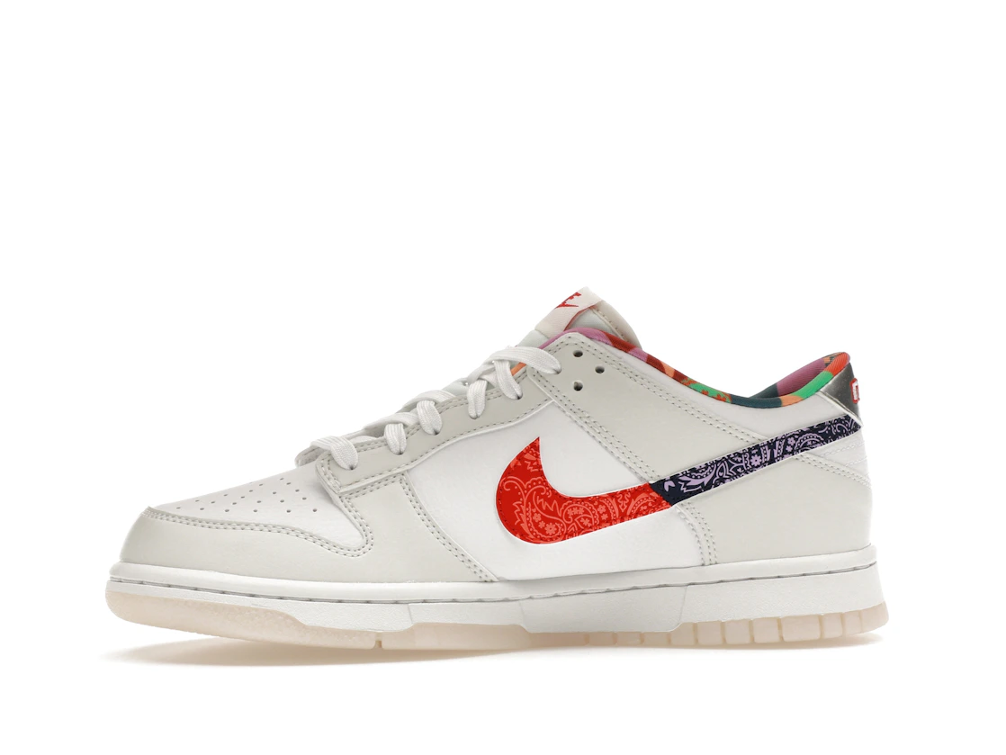 Nike Dunk Low White Multi-Color Paisley (GS)