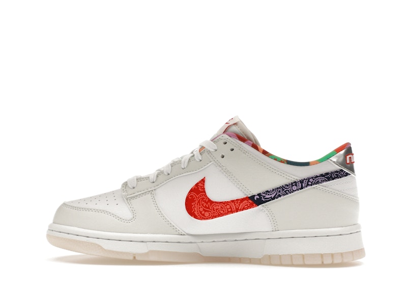 Nike Dunk Low White Multi-Color Paisley (GS)
