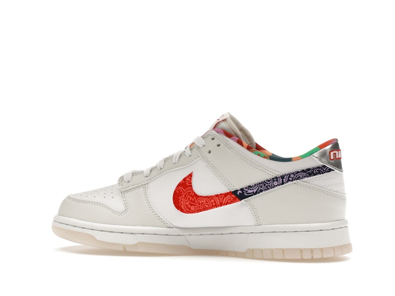 Nike Dunk Low White Multi-Color Paisley (GS)