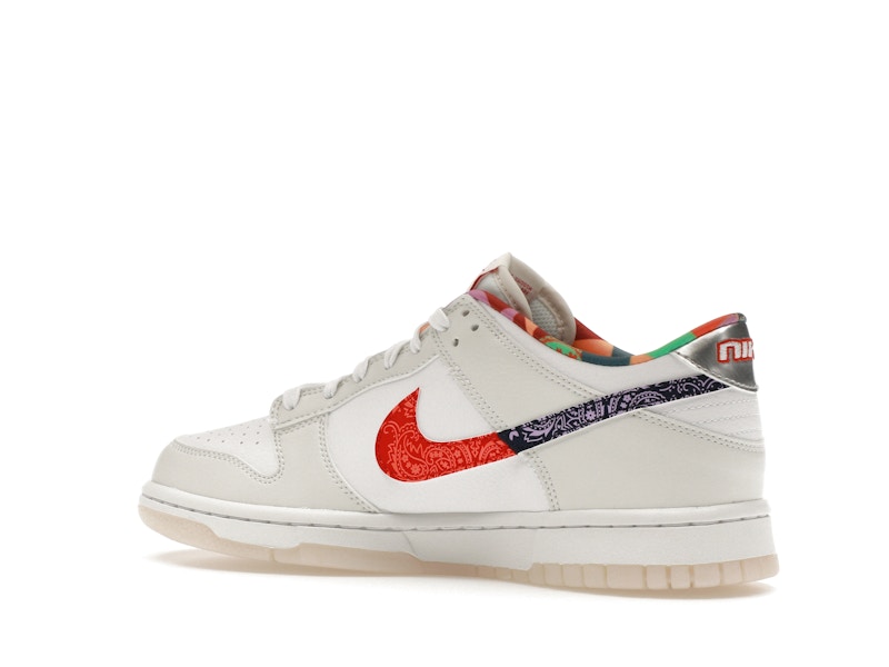Nike Dunk Low White Multi-Color Paisley (GS)