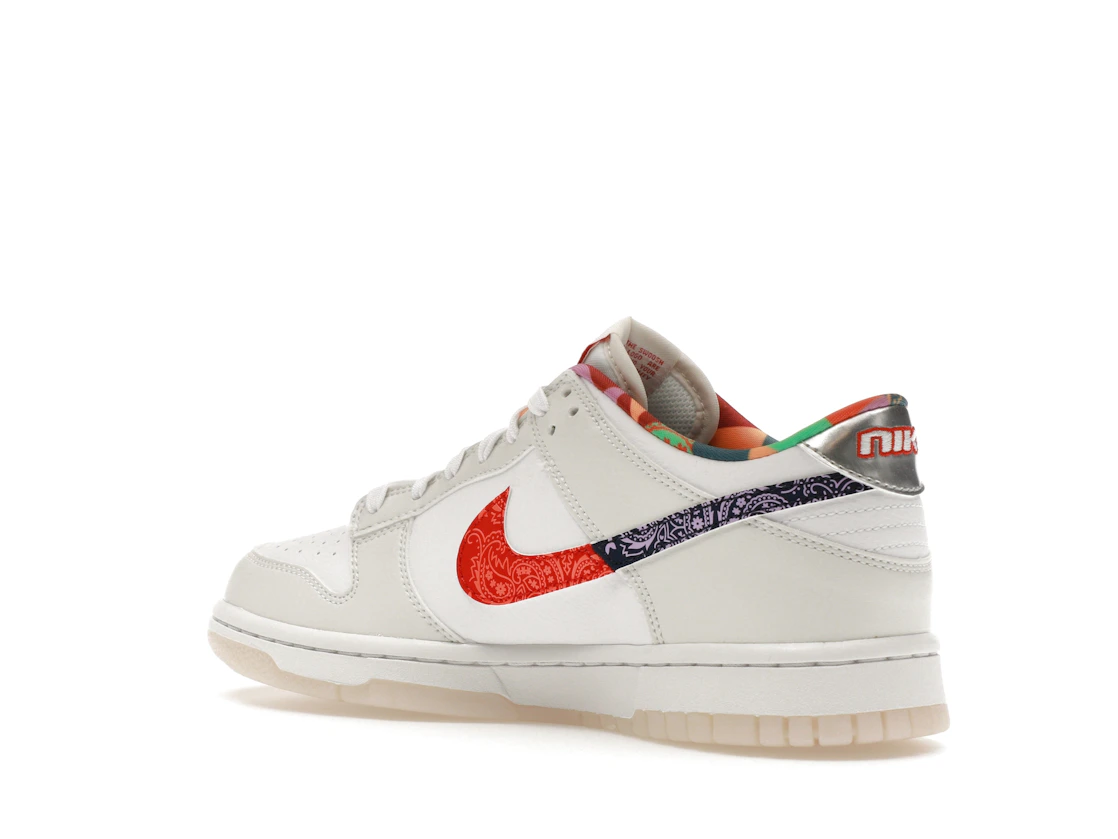 Nike Dunk Low White Multi-Color Paisley (GS)