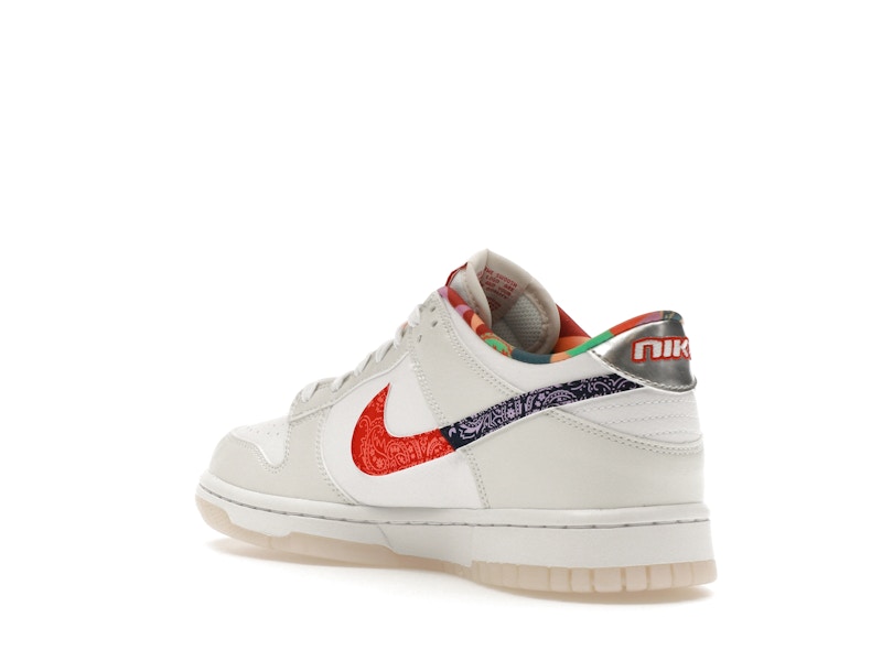 Nike Dunk Low White Multi-Color Paisley (GS)